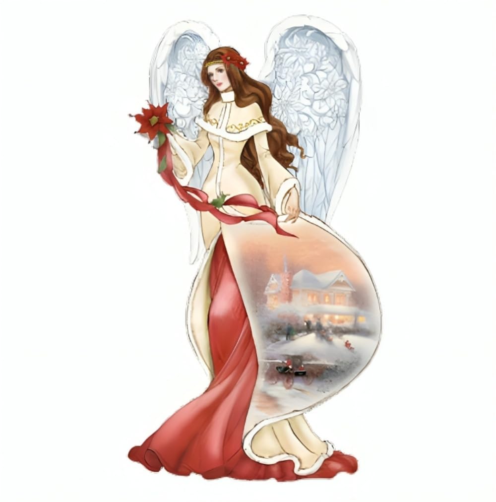 その他 ANGEL CHJMPAGNE Holiday Edition RED Amazon.com: The Bradford Exchange Poinsettia Angel Gifts of